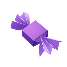 Origami Bonbons und Lutscher