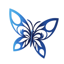 Origami Cut Out Butterflies