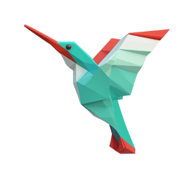 Colibrí de origami