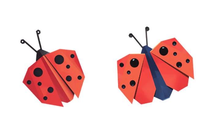 Origami Ladybug