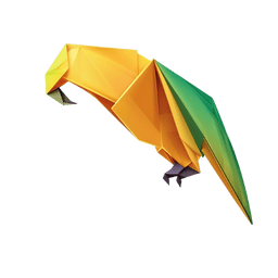 Origami Parrot