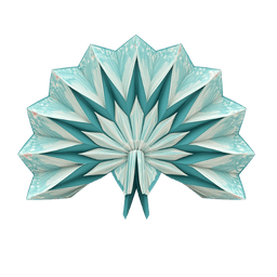 Origami Peacock