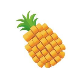 Origami Pineapple and Cherry