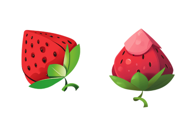 Origami Strawberry