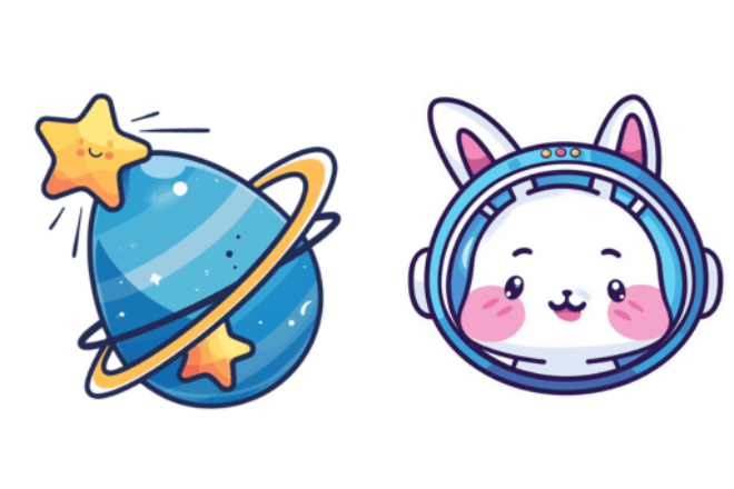 Easter Bunny Astronaut