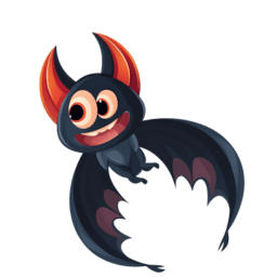 Halloween Funny Bat