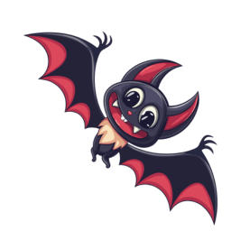 Halloween Funny Bat
