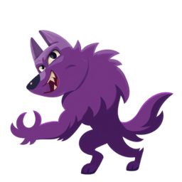 Halloween Werewolf and Dracula