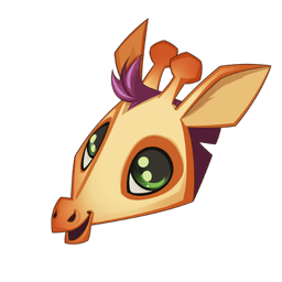 Animal Jam Giraffe and Scarf