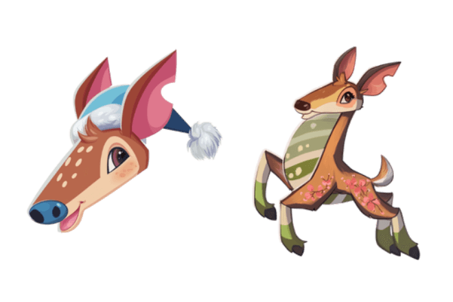Animal Jam Jamaaliday Deer