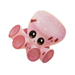 Animal Jam Octopus and Octopus Plushie
