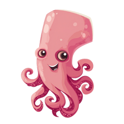 Animal Jam Octopus and Octopus Plushie