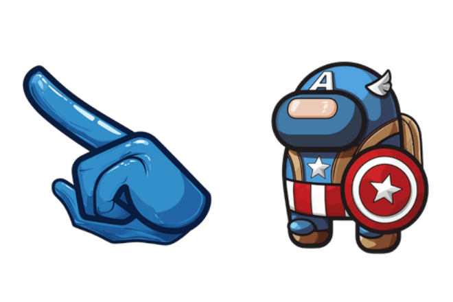 Among Us Captain America