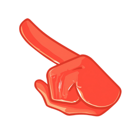 Among Us Red with Devil Horns