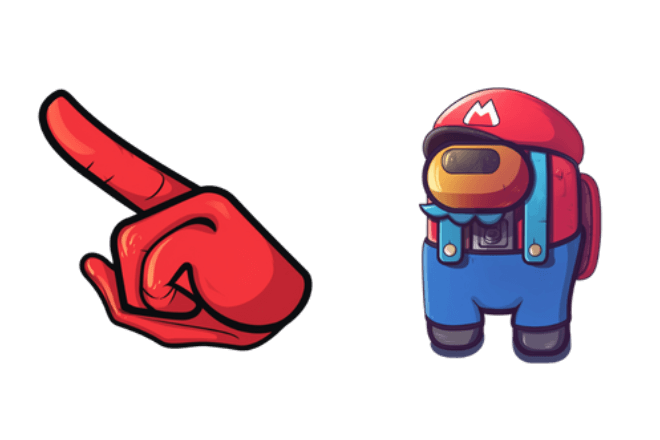 Among Us Super Mario