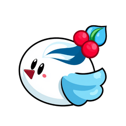 Cookie Run Blue Slushy Cookie và Icy Birdie