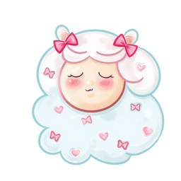 Cookie Run Cotton Candy and Bird
