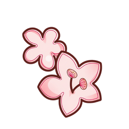 Cookie Run Peach Blossom and Flower