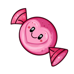 Cookie Run Pink Choco and Pink Candy