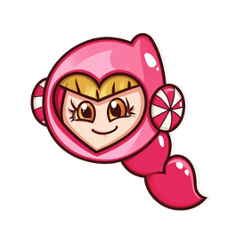 Cookie Run Pink Choco and Pink Candy