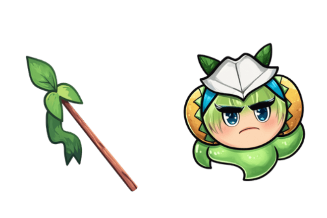 Cookie Run Pistachio and Spear