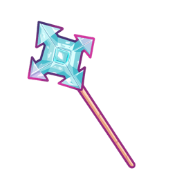 Cookie Run Snow Sugar and Staff