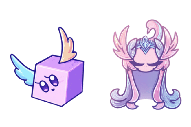 Cookie Run Sugar Swan and Cherub