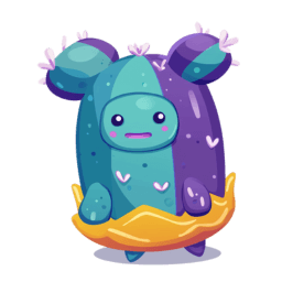 Ooblets Bristlebud und Gleamy Bristlebud