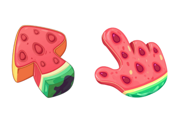 Wassermelonen-Textur