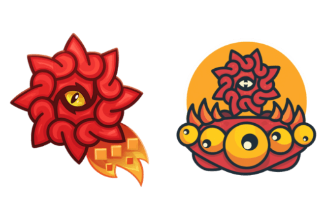 Geometry Dash Bola 35 y UFO 32