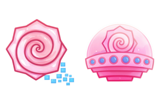 Geometry Dash Bola 43 y UFO 24