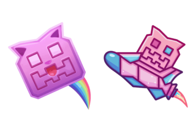 Geometry Dash Cubo 39 y Nave 7