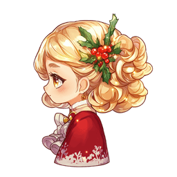 Beautiful Christmas Girl