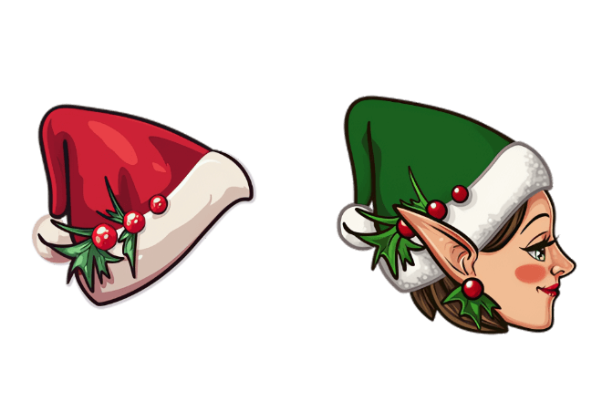Christmas Elf & Hat