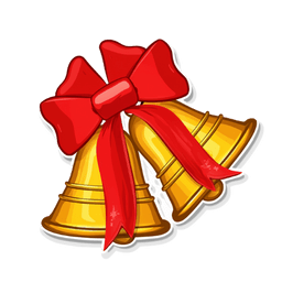 Christmas Fireplace & Bells