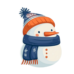 Kawaii Snowman